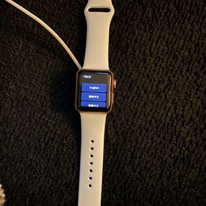 Rose Gold 38mm Series 3 Apple Watch